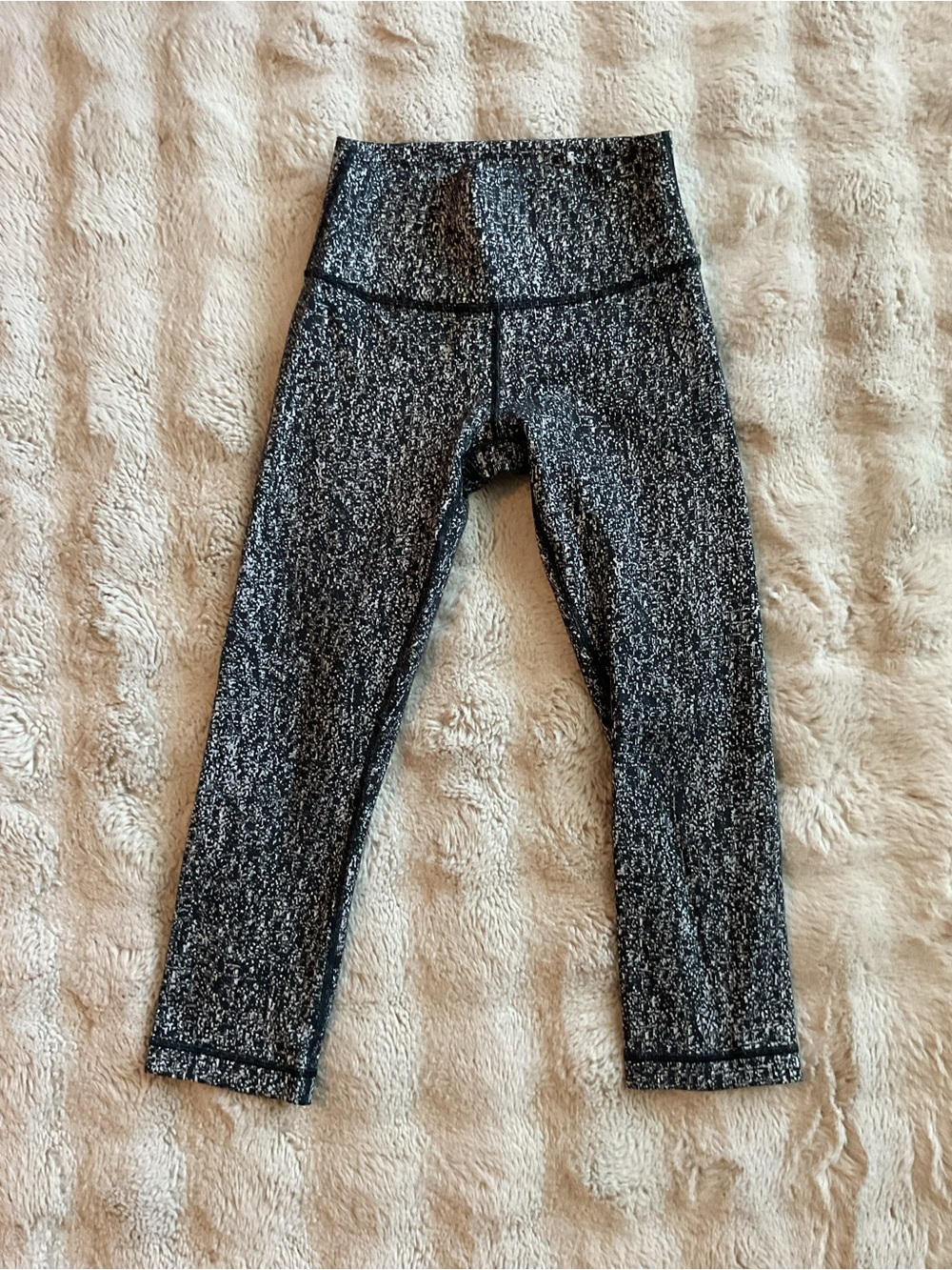 lululemon Black & White Leggings